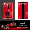 Khung Tranh Treo Mô Hình Xe Đua F1 Ferrari Tỉ Lệ 1:8