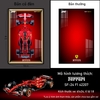 Khung Tranh Treo Mô Hình Xe Đua F1 Ferrari Tỉ Lệ 1:8