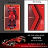 Khung Tranh Treo Mô Hình Xe Đua F1 Ferrari Tỉ Lệ 1:8