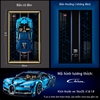 Khung Tranh Treo Mô Hình Siêu Xe Bugatti Chiron Tỉ Lệ 1:8
