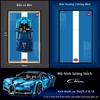 Khung Tranh Treo Mô Hình Siêu Xe Bugatti Chiron Tỉ Lệ 1:8