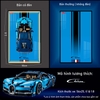 Khung Tranh Treo Mô Hình Siêu Xe Bugatti Chiron Tỉ Lệ 1:8