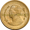 Xu 2 baht Thái Lan - Vua Rama IX