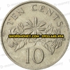 Xu 10 cents Singapore 1992 - 2013