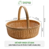 Giỏ picnic giả mây