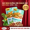 HẠT DINH DƯỠNG MIX SNACK QUE | KAM YUENS - TRUNG QUỐC | VỊ TÔM | 208G