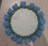 LÓT LY HOA CHUÔNG - XANH | HANDMADE