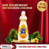Nước rửa bát Rocket - Nhật Bản (Hương cam) 600gr