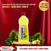 DUNG DỊCH TẨY RỬA NHÀ TẮM | ROCKET - NHẬT BẢN | 500LM (CHAI VÀNG NẮP ĐỎ)