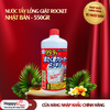 Nước tẩy lồng giặt Rocket - Nhật Bản 550gr