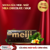 SOCOLA SỮA | MEIJI - NHẬT | MILK CHOCOLATE | 50GR