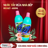 NƯỚC TẨY RỬA NHÀ BẾP | ROCKET -NHẬT BẢN | 600ML (NẮP HỒNG)