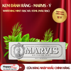 KEM ĐÁNH RĂNG | MARVIS - Ý | WHITENING MINT | BẠC HÀ | 85ML (Màu bạc)