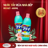 NƯỚC TẨY RỬA NHÀ BẾP | ROCKET -NHẬT BẢN | 600ML (NẮP HỒNG)