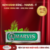 KEM ĐÁNH RĂNG | MARVIS - Ý | CLASSIC STRONG MINT | 10ML (Màu xanh)