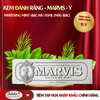 KEM ĐÁNH RĂNG | MARVIS - Ý | WHITENING MINT | BẠC HÀ | 85ML (Màu bạc)