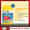Kẹo dẻo bổ sung Omega 3 và DHA cho bé  | NATURE'S - ÚC | KIDS SMART | 60V