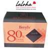 SOCOLA | BERYLS - MALAYSIA | DARK 80% CACAO | 60G