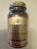 VIÊN UỐNG VITAMIN D3 - CƠ XƯƠNG KHỚP - CHOLECALCIFEROL I SOLGAR - MỸ I 2200IU - 100 VIÊN