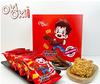 SNACK MÌ GIÒN | OKI OKI - TRUNG QUỐC | HƯƠNG BÒ BÍT TẾT | 506G/HỘP