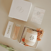 TẦM PHƯƠNG GIFT SET - Bộ quà tặng nến thơm thủ công và hoa lụa cao cấp