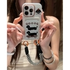 Ốp lưng điện thoại ngăn thẻ hình cún Doodle kèm dây đeo_O161 (Iphone, Huawei, Honor, OPPO, Vivo, Xiaomi & Redmi)