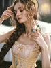 LaceMade váy vintage cổ điển họa tiết viền ren_Y92