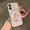 Ốp lưng Pooh & Lotso giá đỡ điện thoại_O70 (Iphone, Huawei, Honor, OPPO, Vivo, Xiaomi & Redmi)