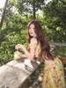 Váy hoa nhí trễ vai_Y58