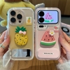 Ốp lưng trái cây nổi 3D kèm gương mini_O11 (Iphone, Huawei, Honor, OPPO, Vivo, Xiaomi & Redmi)