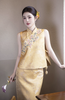 Sườn xám gấm ánh kim thanh lịch_I87