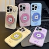 Ốp lưng mèo dễ thương kèm giá đỡ điện thoại_O25 (Tất cả các dòng Iphone)