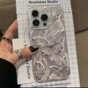 Ốp lưng cánh bướm ánh bạc_O49 (Tất cả các dòng Iphone)