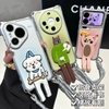 Ốp lưng nhân vật hoạt hình kèm dây đeo & giá đỡ điện thoại_O216 (Iphone, Huawei, Honor, OPPO, Vivo, Xiaomi & Redmi)