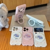 Ốp lưng hình voi pastel kèm giá đỡ điện thoại_O152 (Iphone, Huawei, Honor, OPPO, Vivo, Xiaomi & Redmi)