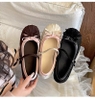 Giày búp bê nơ xếp ly nữ tính_P08