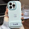 Ốp lưng Gấu Luck kèm gương_O124 (Iphone, Huawei, Honor, OPPO, Vivo, Xiaomi & Redmi)