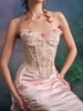 LaceMade váy corset ren hoa bèo nhún_V40