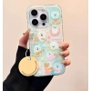 Ốp lưng gấu trắng tiệc sinh nhật kèm giá đỡ điện thoại_O47 (Iphone, Huawei, Honor, OPPO, Vivo, Xiaomi & Redmi)