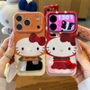 Ốp lưng Hello Kitty nơ đỏ có gương_O12 (Iphone, Huawei, Honor, OPPO, Vivo, Xiaomi & Redmi)