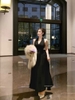 Đầm trắng cổ yếm dáng ballroom_Y41