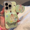 Ốp lưng táo họa tiết dễ thương kèm giá đỡ điện thoại_O233 (Iphone, Huawei, Honor, OPPO, Vivo, Xiaomi & Redmi)