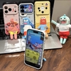 Ốp điện thoại SpongeBob kèm dây đeo_O166 (Iphone, Huawei, Honor, OPPO, Vivo, Xiaomi & Redmi)