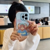 Ốp lưng gấu đeo tai nghe_O80 (Iphone, Huawei, Honor, OPPO, Vivo, Xiaomi & Redmi)