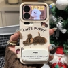 Ốp lưng chó Puppy kèm gương_O05 (Iphone, Huawei, Honor, OPPO, Vivo, Xiaomi & Redmi)