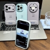 Ốp lưng Gấu Luck kèm gương_O124 (Iphone, Huawei, Honor, OPPO, Vivo, Xiaomi & Redmi)