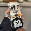 Ốp lưng Bụi than Coal Ball kèm chân kê_O35 (Iphone, Huawei, Honor, OPPO, Vivo, Xiaomi & Redmi)