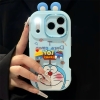 Ốp lưng Doraemon tai nổi kèm gương_O106 (Iphone, Huawei, Honor, OPPO, Vivo, Xiaomi & Redmi)