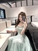 Đầm voan đính đá_Y50