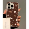 Ốp lưng cún mèo nền nâu_O64 (Iphone, Huawei, Honor, OPPO, Vivo, Xiaomi & Redmi)